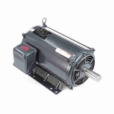 LEESON 20 Hp Elevator Duty Motor, 3 Phase, 1800 Rpm, 200 V, 256T Frame, Odp LM28879